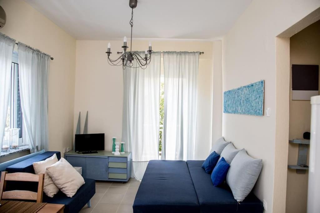 Blue Theros Apartments Паралия-Дионисиу Экстерьер фото