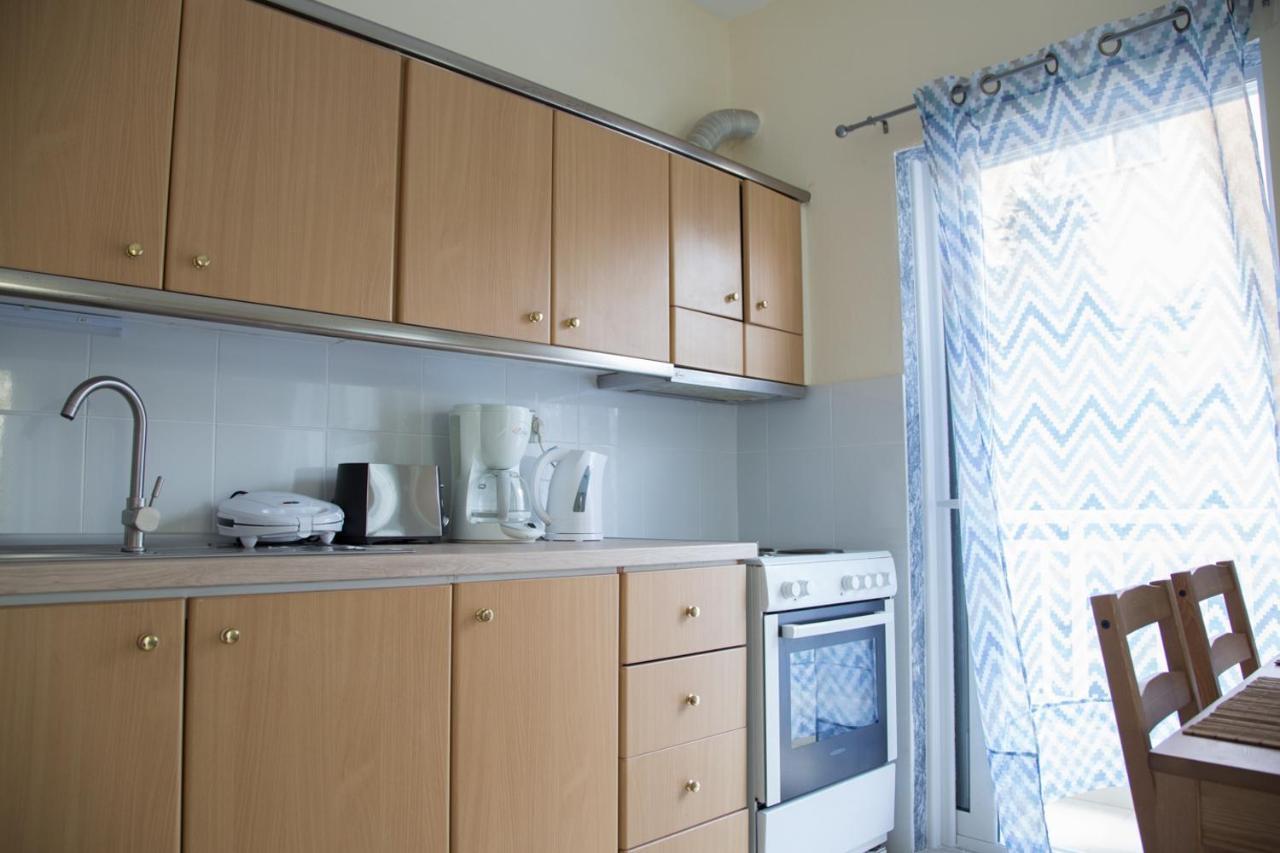 Blue Theros Apartments Паралия-Дионисиу Экстерьер фото